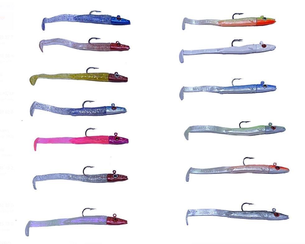 Marvell Jigheadli Silikon Yem 9cm 8 gr