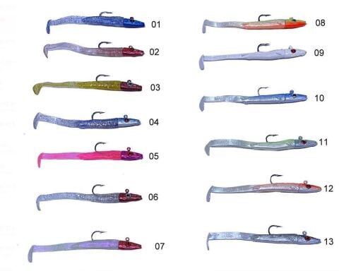 Marvell Jigheadli Silikon Yem 9cm 8 gr