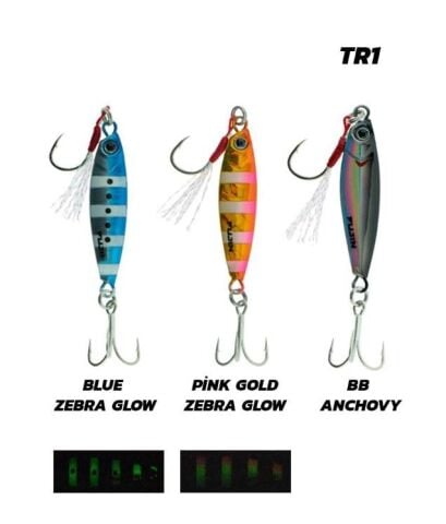 Fujin Jig-X Trio TR1  3lü Micro Jig 7gr