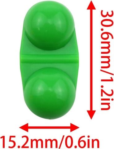 Yayın Balığı Ses Çıngırağı - Rattle Boncuk (5'li Paket)
