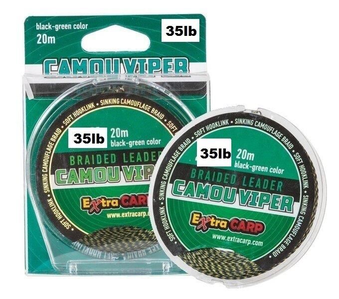 Extra Carp Camou Viper 20m 35lb Köstek İpi