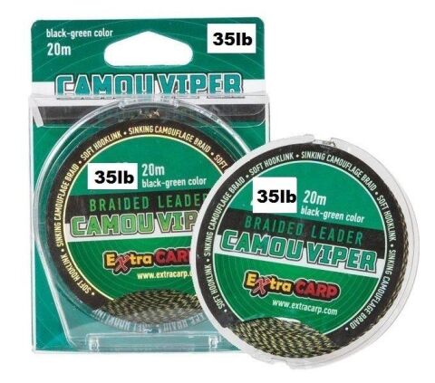 Extra Carp Camou Viper 20m 35lb Köstek İpi