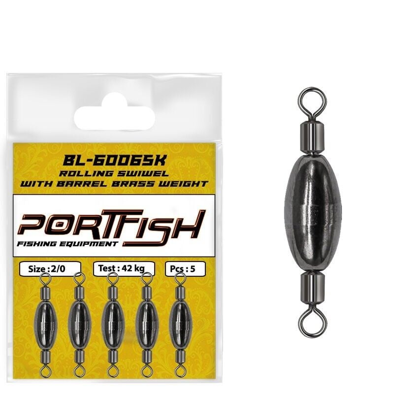 Portfish Bl6006SK Çift Taraflı  Fırdöndülü Çelik kurşun