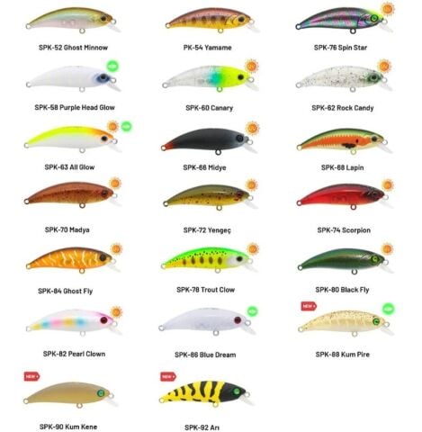 Hanfish Zıpır KG 50mm 4,5gr LRF Maket Balık