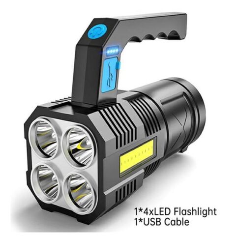 Gold Orion El ve Masa Led Feneri Usb Şarjlı