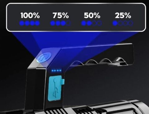 Gold Orion El ve Masa Led Feneri Usb Şarjlı