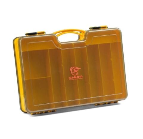 Shufa El Tutamaçlı Çift Taraflı Balıkçı Kutusu - Sarı