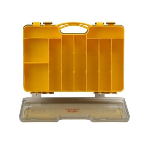 Shufa El Tutamaçlı Çift Taraflı Balıkçı Kutusu - Sarı