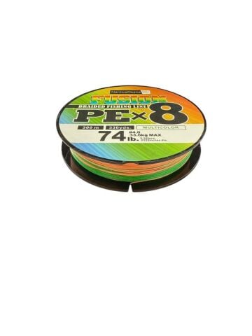 NaniwaOsakaShi Fusion 8X 300 mt Multicolor 0.21mm /  22.0 kg İp Misina