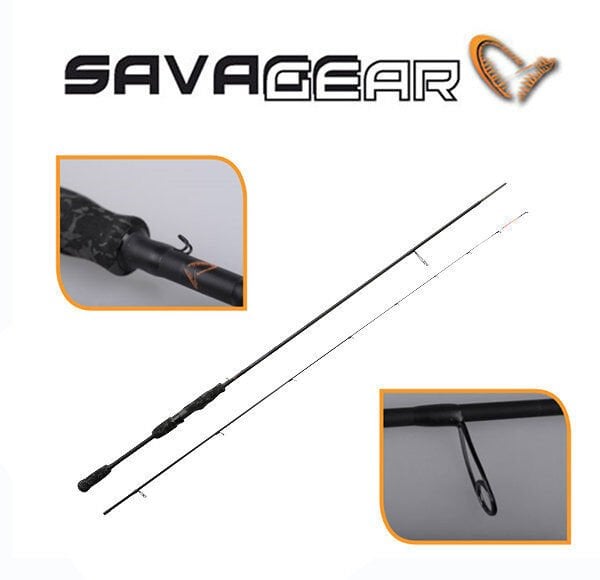 Savage Gear Black Dropshot 223 Cm 2-12 Gr 2 Parça Spin Kamış