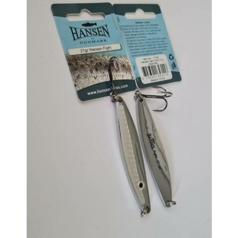 Hansen Fight 7.6cm 21g Kaşık Silver/Flex