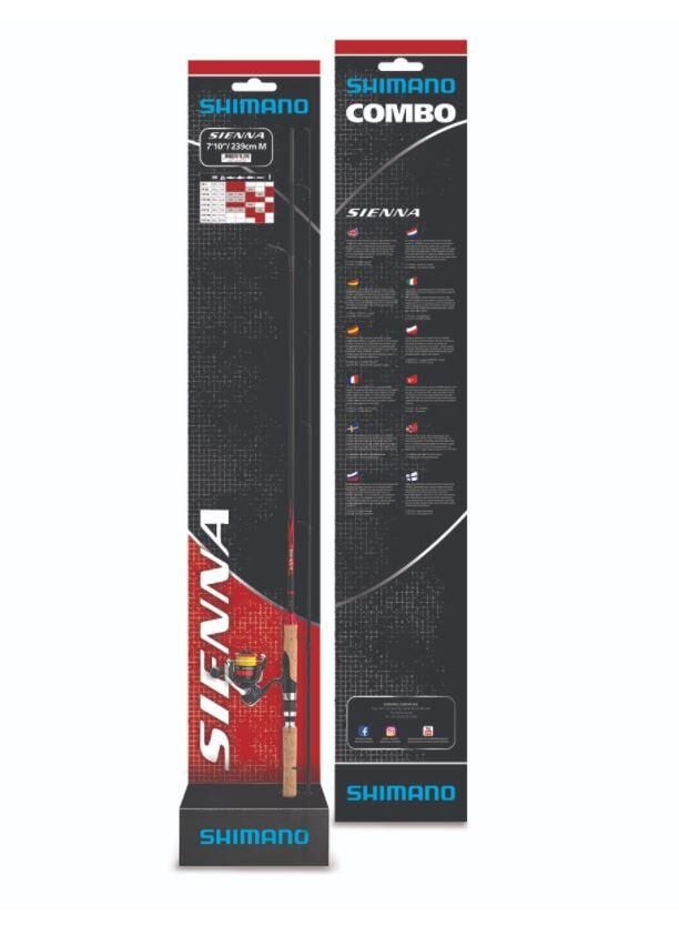 Shimano Combo Sienna 2,69m/8'10''14-42g Sienna C3000FG Mono 0,285mm