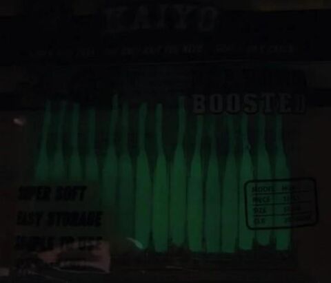 Japanese Kaiyo 5cm Silikon LRF Suni Yem Karides Aromalı Fosforlu