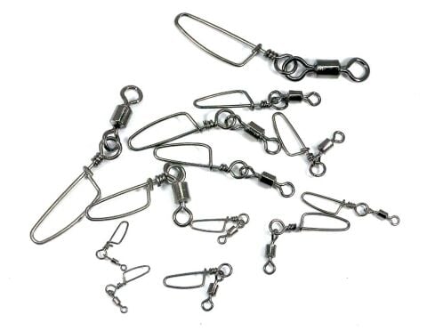 Fujin J Rolling Snap Bilyalı Kilitli Klips Black Nickel
