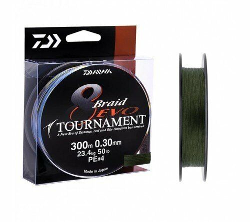 Daiwa Tournament 8B Evo DG 0.16mm 300m İp Misina