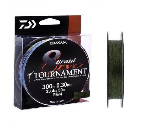 Daiwa Tournament 8B Evo DG 0.16mm 300m İp Misina