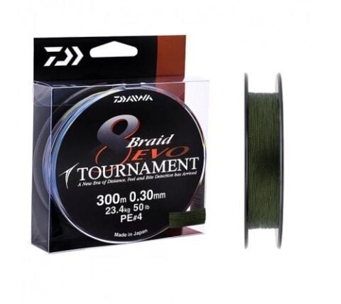 Daiwa Tournament 8B Evo DG 0.16mm 300m İp Misina