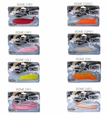 Spiinx İsome 11cm Silikon Yem (14ad)