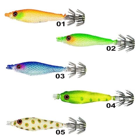 Ryuji Soft Squid 7cm 4.25gr Silikon Kalamar Zokası