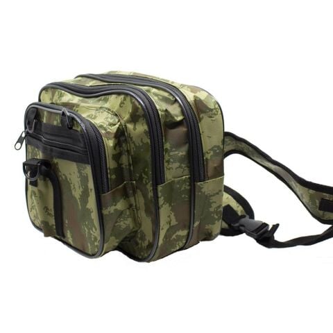 Kudos Kamış Tutacaklı Kamuflaj Spin Çantası