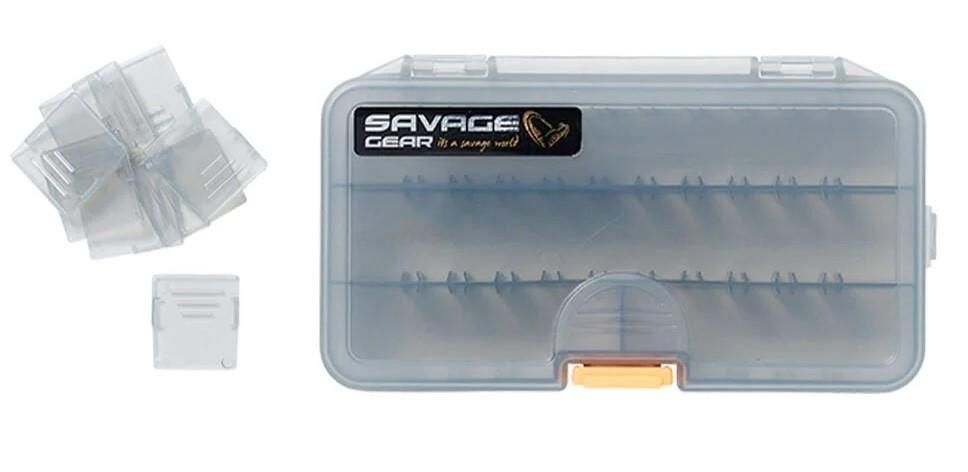 Savage Gear Lurebox 2B Smoke 16.1X9.1X3.1CM Sahte Balık Kutusu