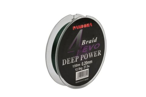 Pandora Braid Evo Deep Power 4 Kat 150m İp Misina (Dark Green)