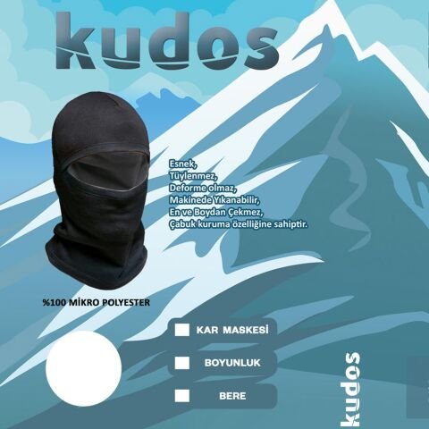 Kudos Polar Kar Maskesi