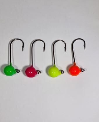 Renkli 10 gr 3/0 İğne Jighead