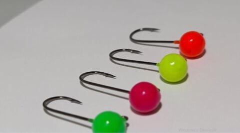 Renkli 10 gr 3/0 İğne Jighead