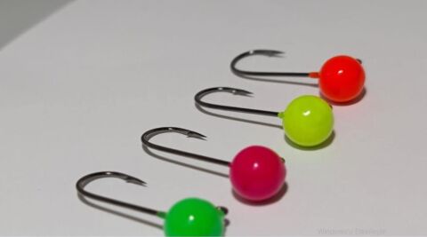 Renkli 10 gr 3/0 İğne Jighead