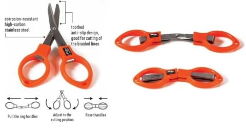Extra Carp Fishing Compact Scissors Makas