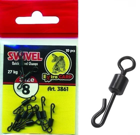 Extra Carp Quick Change Swivel 8 Hızlı Değişim Fırdöndüsü