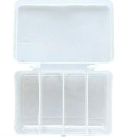 Powerex 4 Bölmeli Şeffaf Organizer Kutu