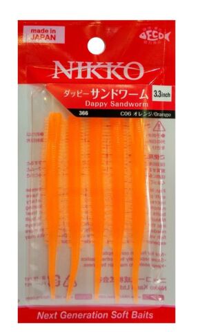 NIKKO SANDWORM FLOATING 8,5cm ORANGE #366