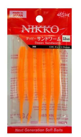 NIKKO SANDWORM FLOATING 8,5cm ORANGE #366