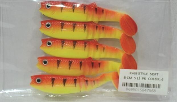 Turna Silikonu 3569 Golden Ambulance 8cm 6 gr