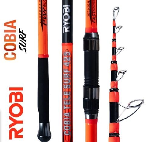 Ryobi Cobia 4.25 cm 100-300GR Teleskopik Surf Olta Kamışı