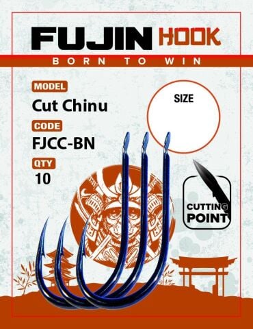 Fujin Cut Chinu FJCC-BN Düz Olta İğnesi