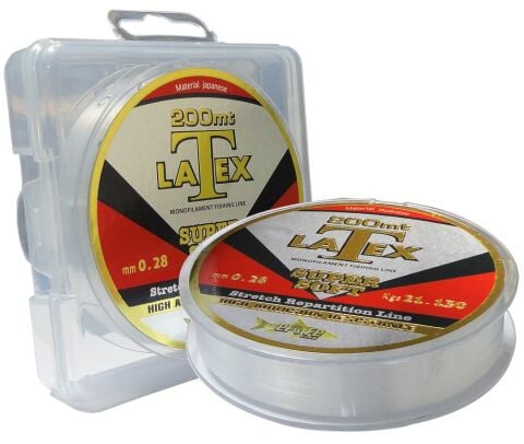 Latex 200mt Super Soft Monofilament Misina