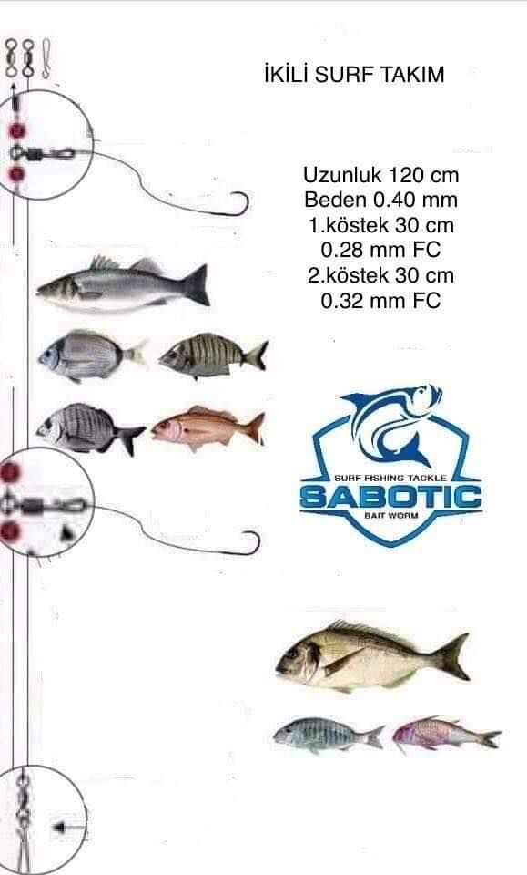 Sabotic İkili Surf Takım