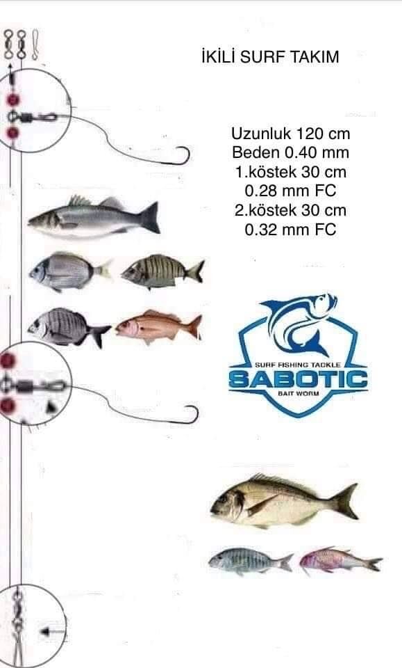 Sabotic İkili Surf Takım