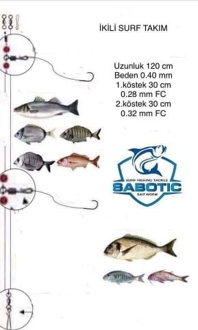 Sabotic İkili Surf Takım