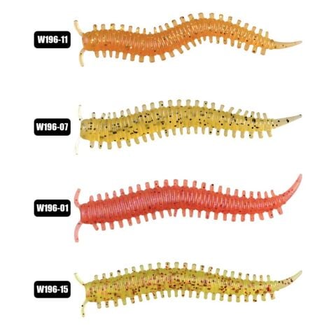 Effe Yüzen BORU KURDU 5.5cm Sillikon Yem