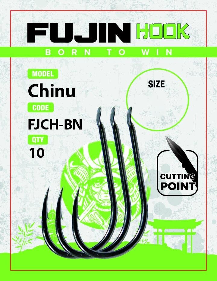 Fujin Chinu FJCH-BN Düz Olta İğnesi