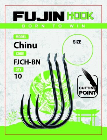 Fujin Chinu FJCH-BN Düz Olta İğnesi