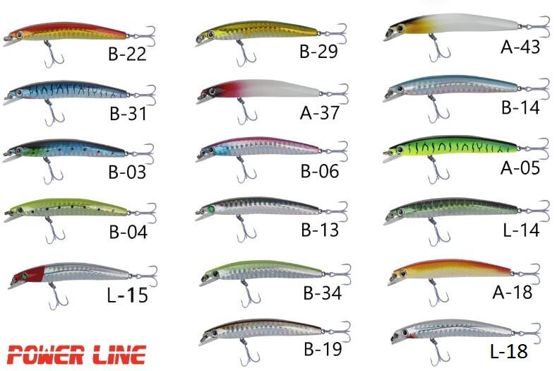 Power Line Bluefish 8cm 5gr Suni Yem