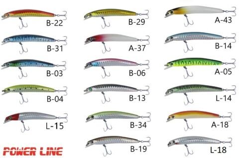 Power Line Bluefish 8cm 5gr Suni Yem