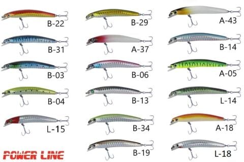 Power Line Bluefish 8cm 5gr Suni Yem