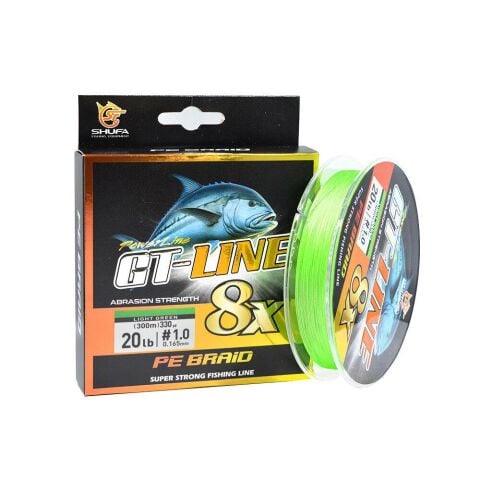 Shufa 8X GT Line 300 Mt Light Green İp Misina