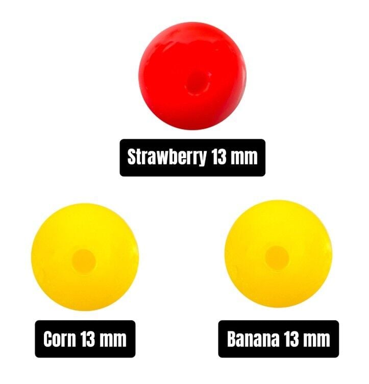 Effe Yüzen Yem  Aromalı Yuvarlak 13mm (20pcs)